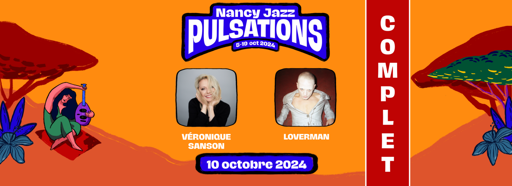 Véronique Sanson Nancy Jazz Pulsations du 04 au 18 octobre 2025